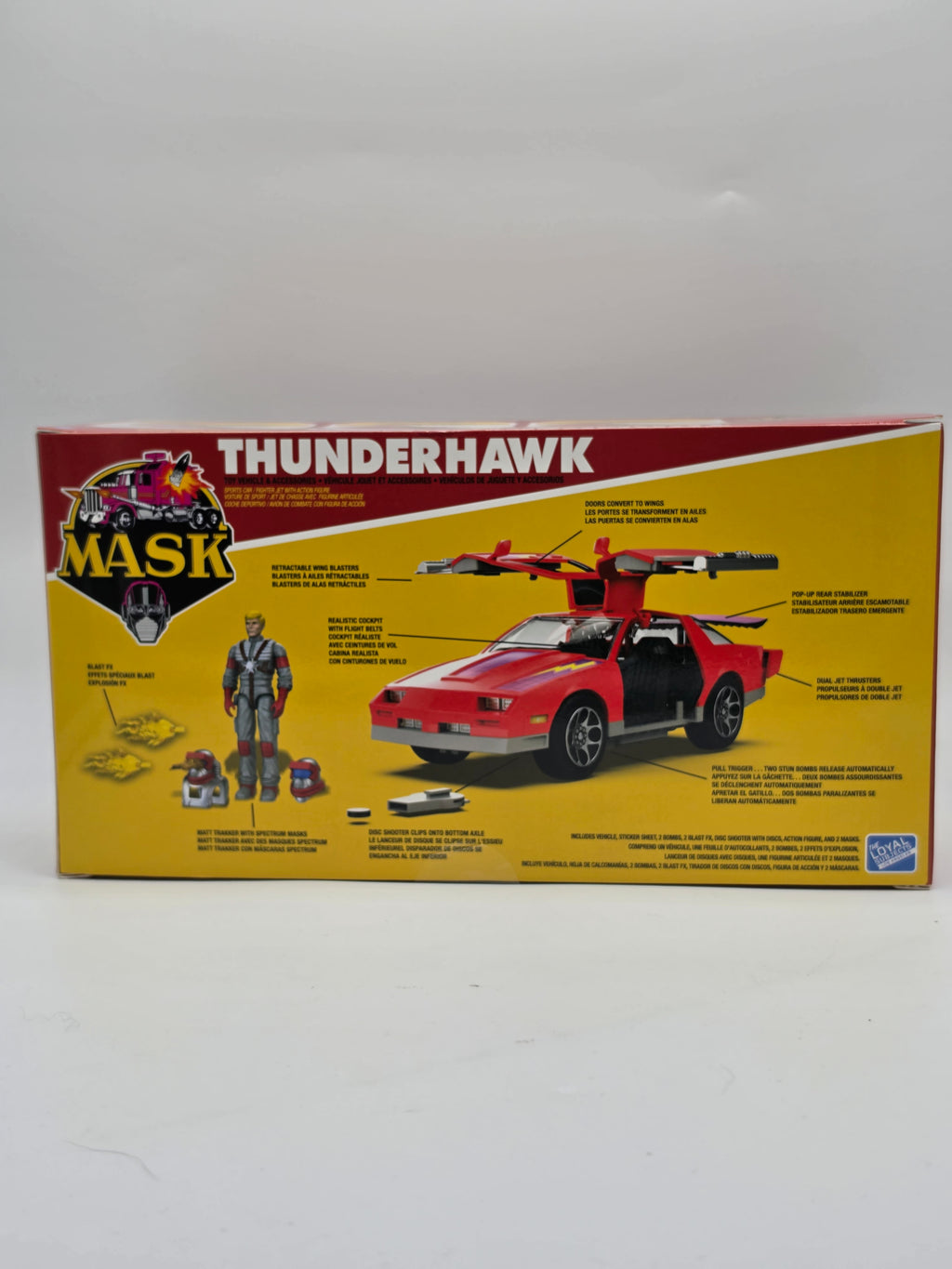 Loyal Subjects 2025 MASK Thunderhawk Toy Vehicle