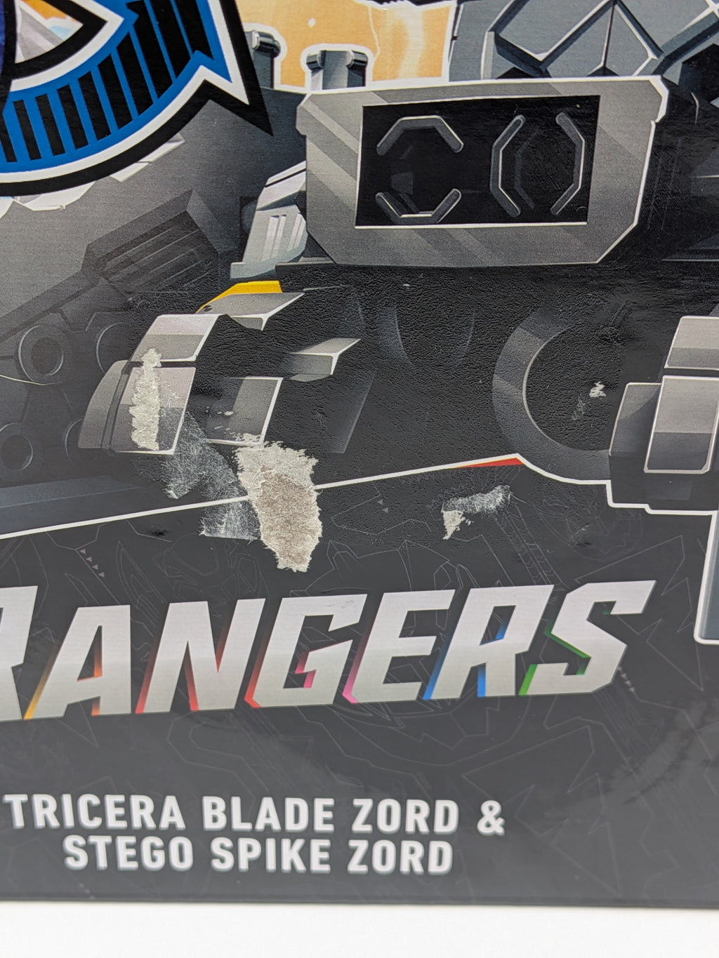 Hasbro 2021 Power Rangers Dino Fury Tricera Blade & Stego Spike Zord Set