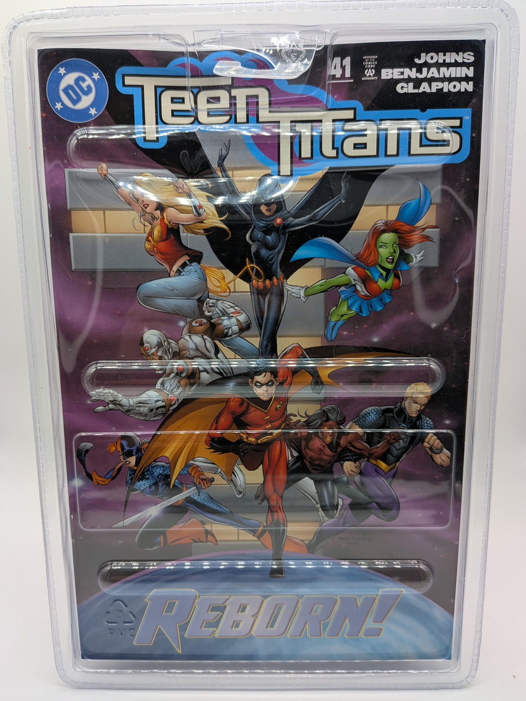 McFarlane DC Direct Page Puncher Teen Titans #41 Robin w/Comic