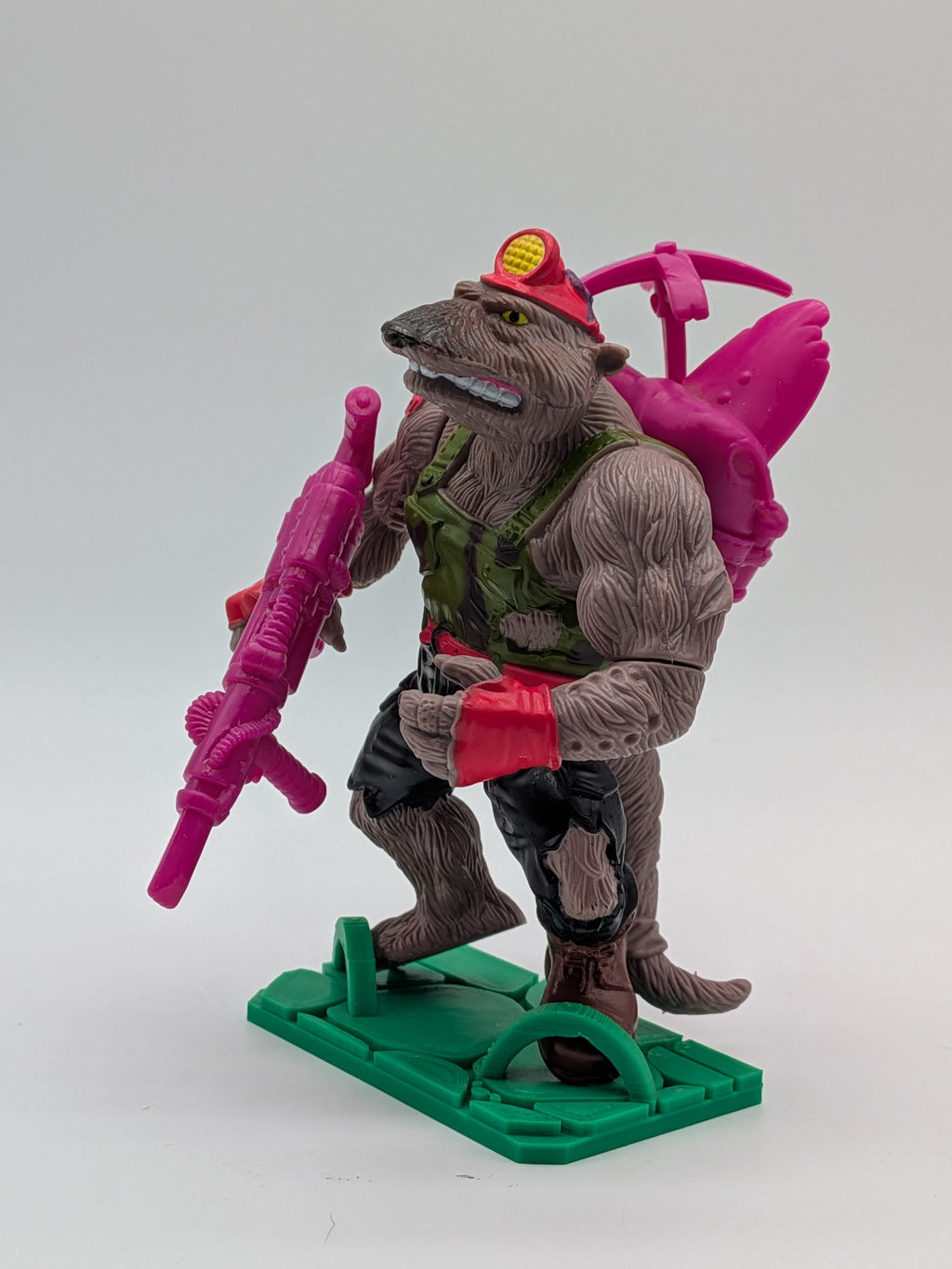 Playmates 1991 Teenage Mutant Ninja Turtles Dirt Bag - Loose (Near Complete)
