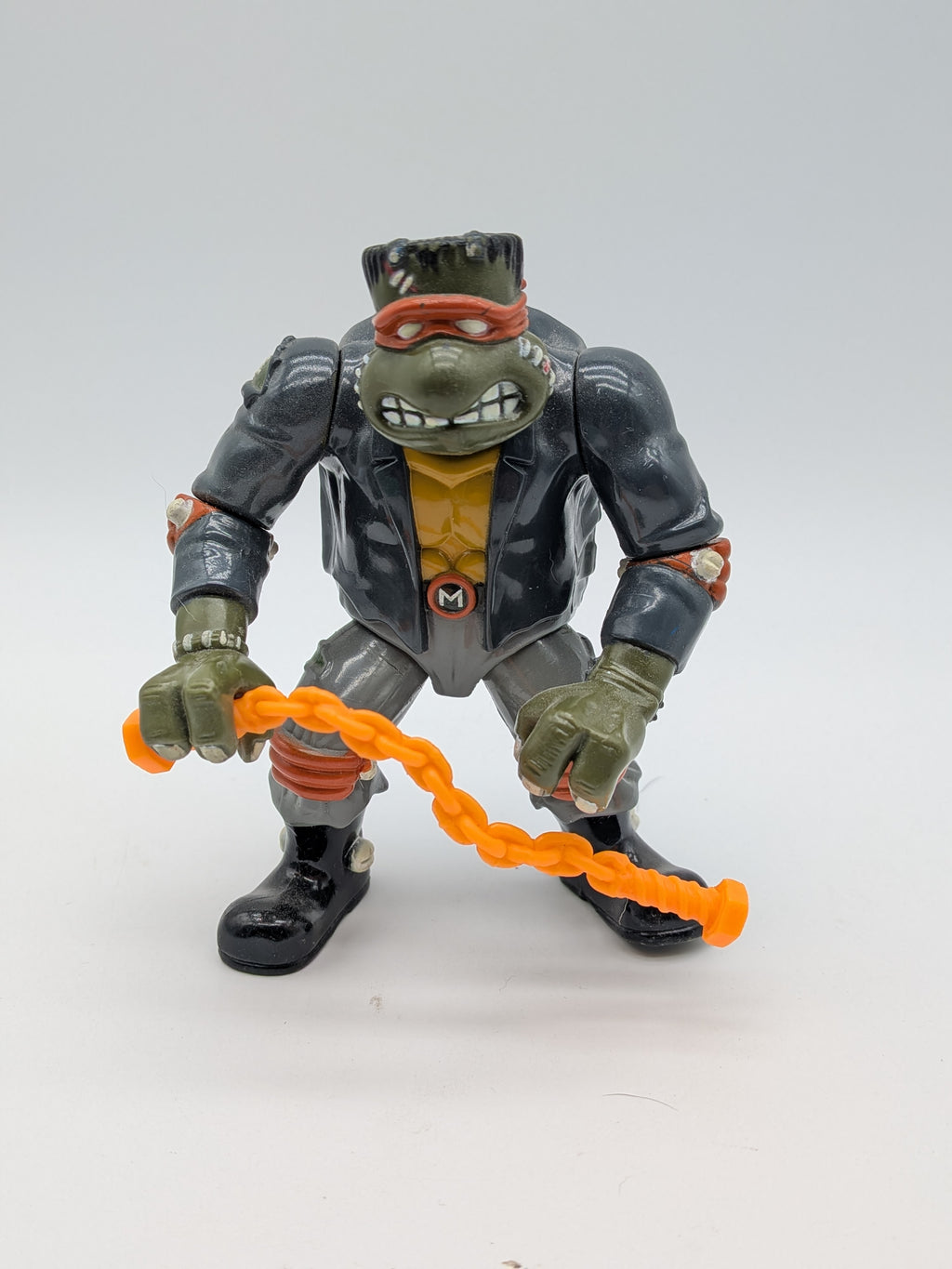 Playmates 1993 Teenage Mutant Ninja Turtles Mikey as Frankenstein - Loose (Incomplete)