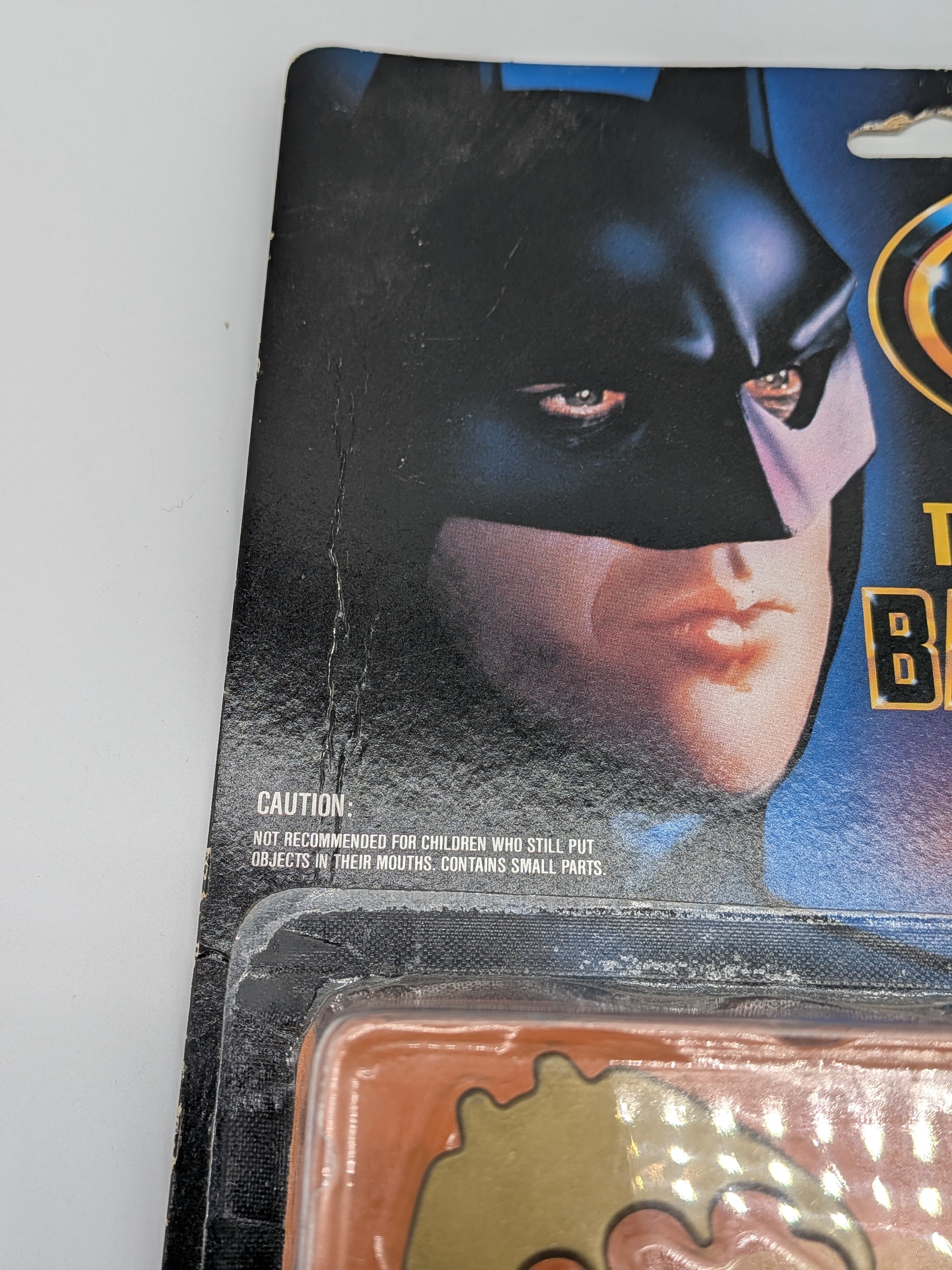 Kenner 1990 The Dark Knight Collection Thunderwhip Batman - Sealed On Card