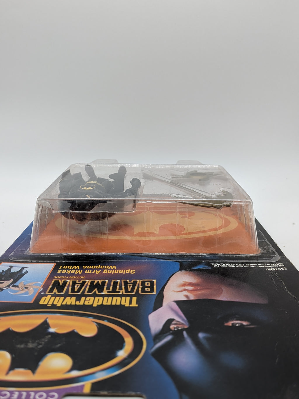 Kenner 1990 The Dark Knight Collection Thunderwhip Batman - Sealed On Card