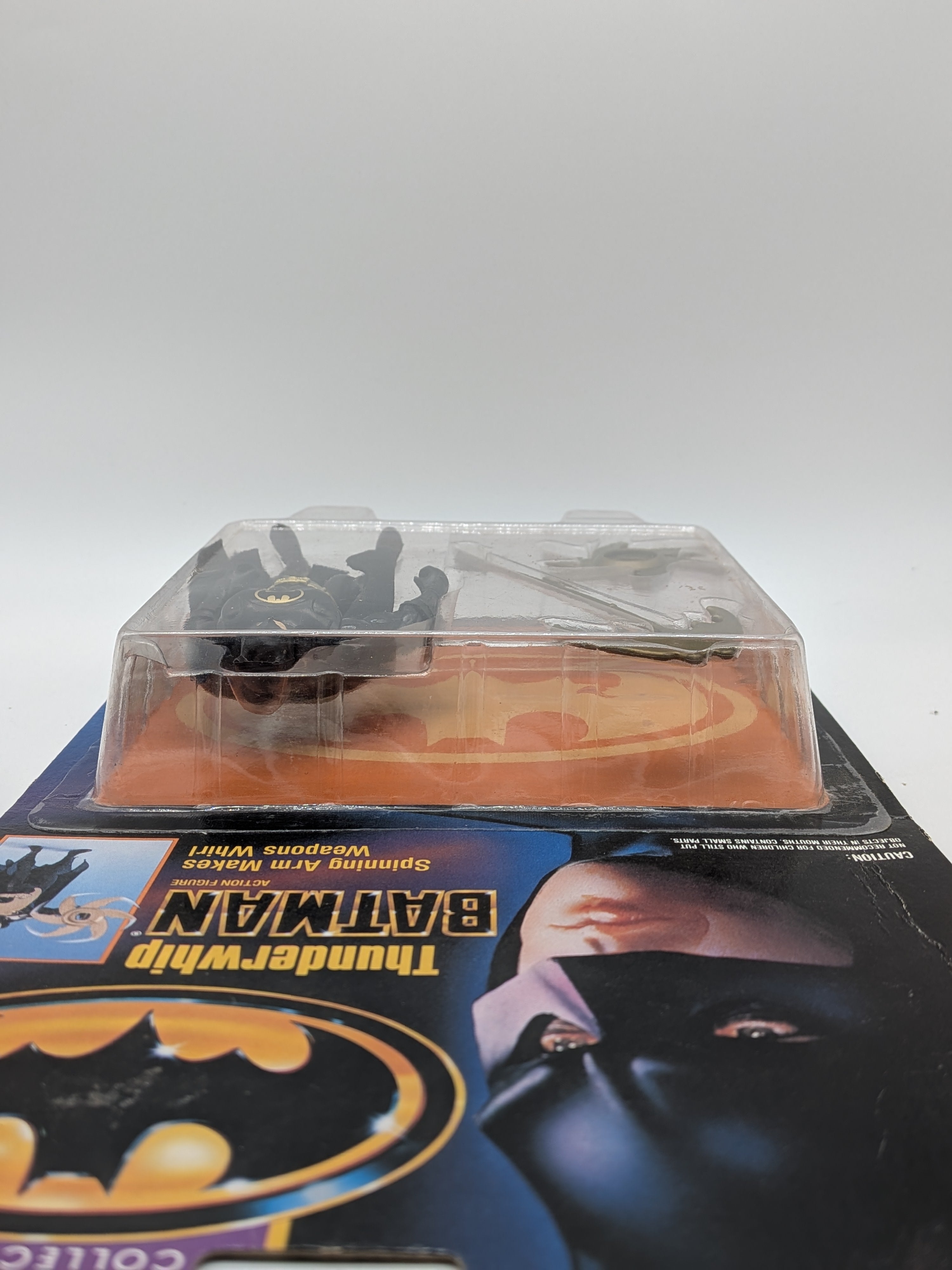 Kenner 1990 The Dark Knight Collection Thunderwhip Batman - Sealed On Card
