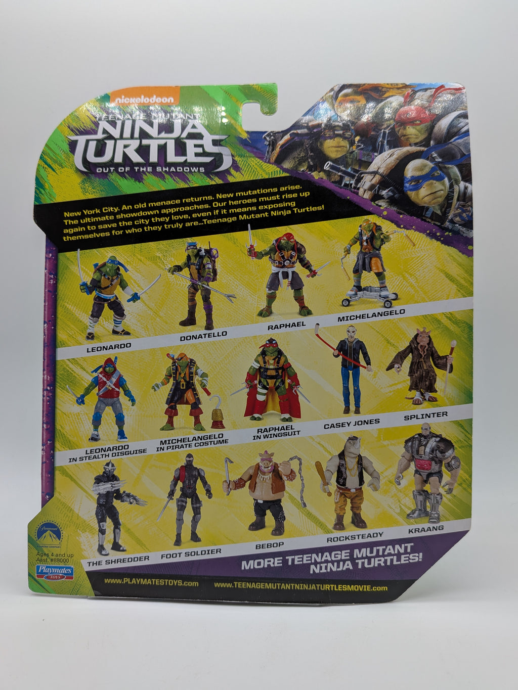 Playmates 2016 Teenage Mutant Ninja Turtles: Out of the Shadows Kraang Action Figure