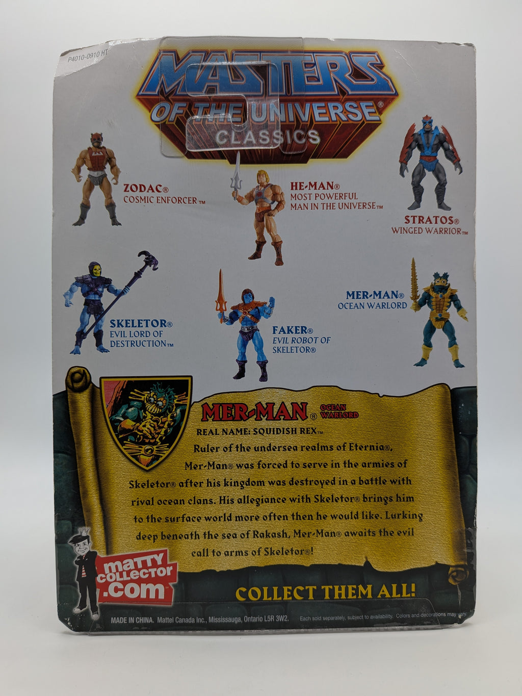Mattel 2009 Masters of the Universe Classics Mer-Man Action Figure