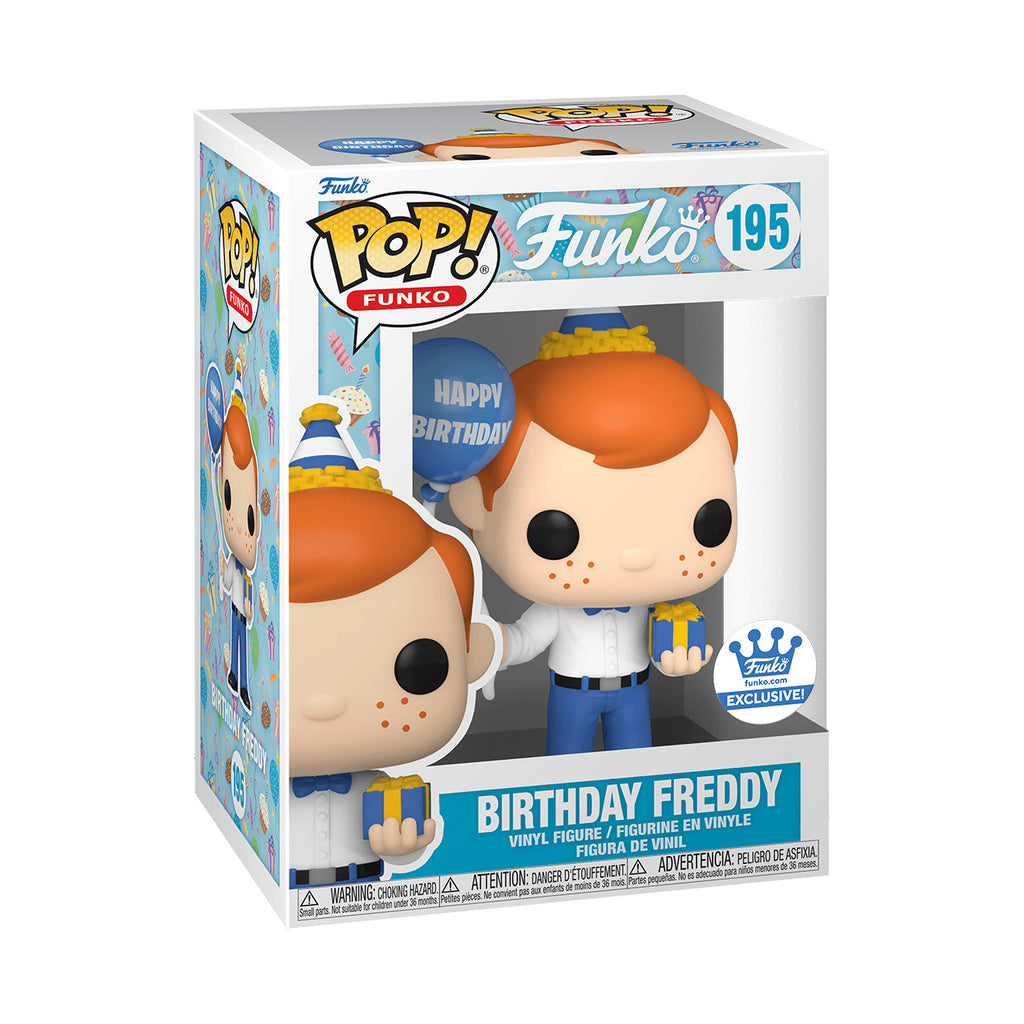 Funko Pop! Vinyl: Funko - Birthday Freddy - Funko (Exclusive) #195