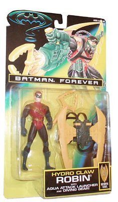 Kenner 1995 Batman Forever Hydro Claw Robin Action Figure