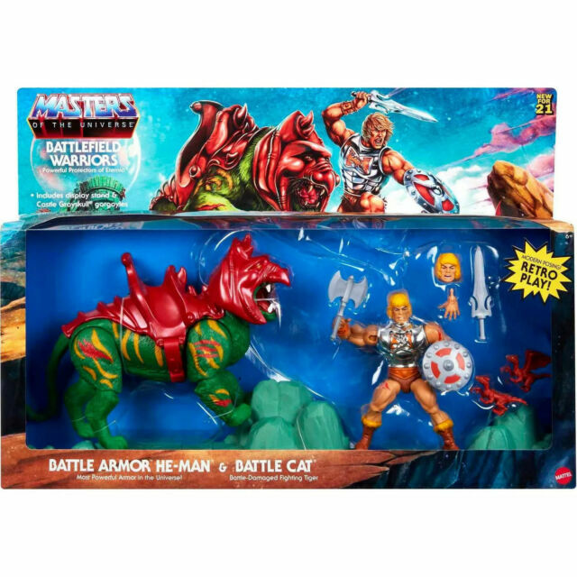 Mattel 2021 Masters of the Universe Origins Battlefield Warriors