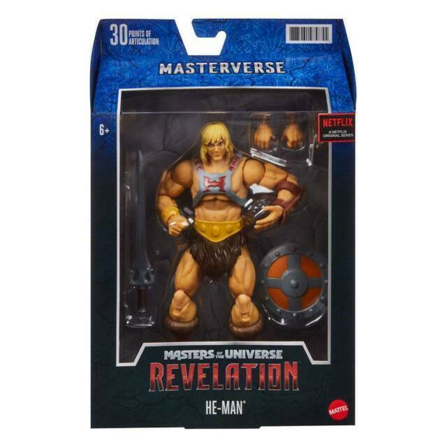 Mattel 2021 Masters of the Universe Revelation He-Man Action Figure