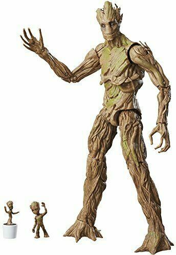 Hasbro 2017 Marvel Legends Series Guardians of the Galaxy Groot Evolution 